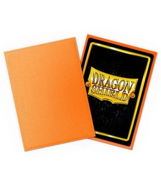 Koszulki na karty Dragon Shield - Amber 100 Standard Matte