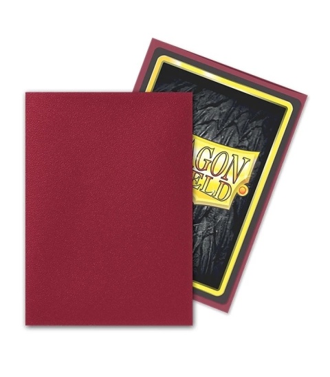 Dragon Shield - Blood Red 100 Standard Matte