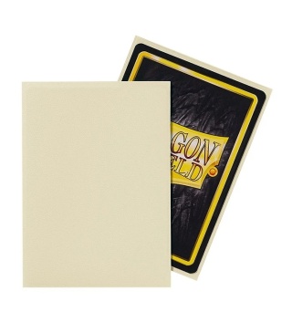 Koszulki na karty Dragon Shield - Ivory 100 Standard Matte