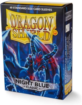 Koszulki na karty Dragon Shield - Night Blue 60 Standard Classic