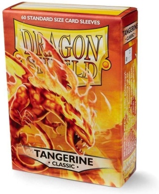 Koszulki na karty Dragon Shield - Tangerine 60 Standard Classic