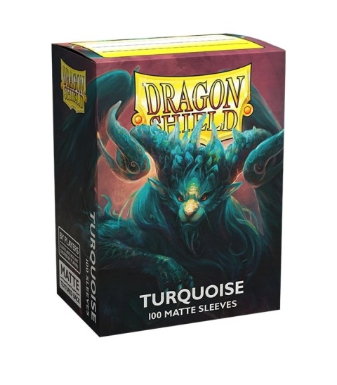 Dragon Shield - Turquoise 100 Standard Matte Players' Choice