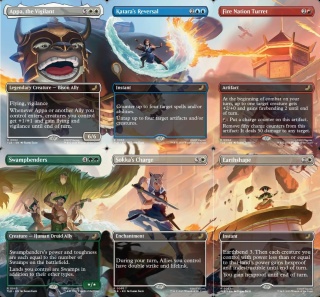MTG Magic: the Gathering Avatar: Scene Box - The Black Sun Invasion