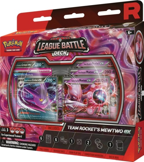 League Battle Deck - Team Rocket's Mewtwo ex