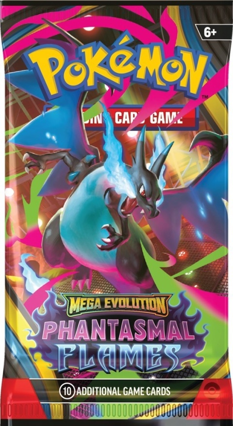 Pokémon TCG: Mega Evolution - Phantasmal Flames - 3-Pack Blister