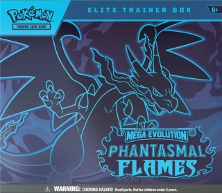 Pokémon TCG: Mega Evolution - Phantasmal Flames - Elite Trainer Box