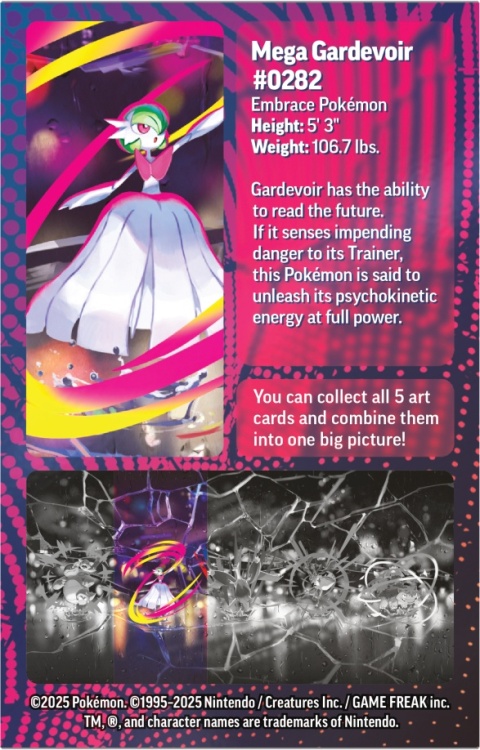 Pokémon TCG: Mega Heroes Mini Tin - Gardevoir