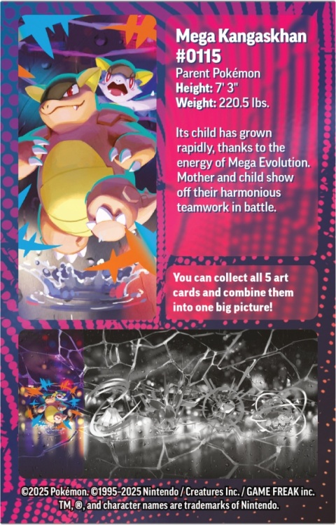 Pokémon TCG: Mega Heroes Mini Tin - Kangaskhan