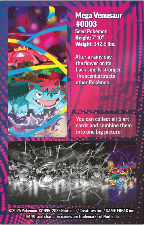 Pokémon TCG: Mega Heroes Mini Tin - Venusaur