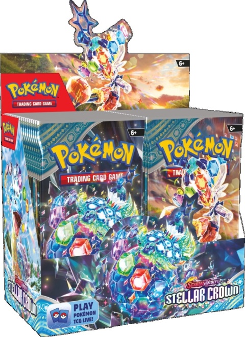 Pokemon TCG: SV 07 Stellar Crown - Booster Box