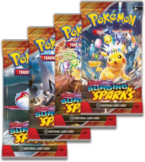 Pokemon TCG: SV 08 Surging Sparks - Booster