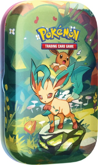 Pokémon TCG: Scarlet & Violet - Prismatic Evolutions - Mini Tin - Leafeon