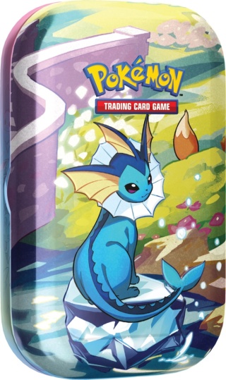 Pokémon TCG: Scarlet & Violet - Prismatic Evolutions - Mini Tin - Vaporeon