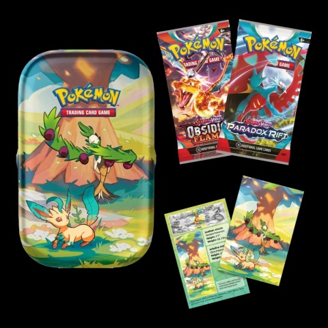 Pokémon TCG: Vibrant Paldea - Mini Tin - Leafeon