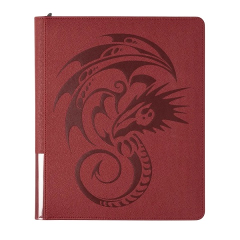 Card Codex Zipster Binder - Regular - Blood Red