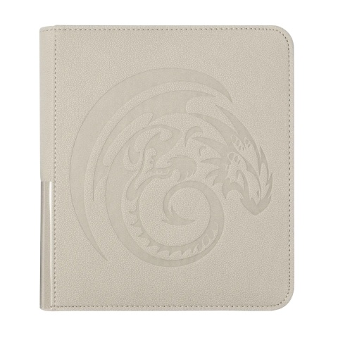 Card Codex Zipster Binder - Small - Ashen White