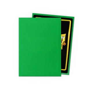 Koszulki na karty Dragon Shield - Apple Green 100 Standard Matte