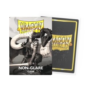 Koszulki na karty Dragon Shield - Clear 100 Non-Glare Matte