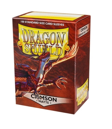 Dragon Shield - Crimson 100 Standard Matte
