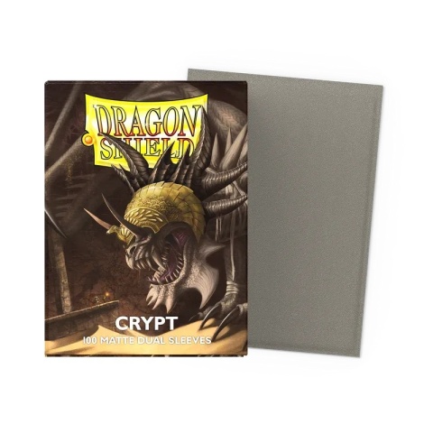 Koszulki na karty Dragon Shield - Crypt 100 Matte Dual