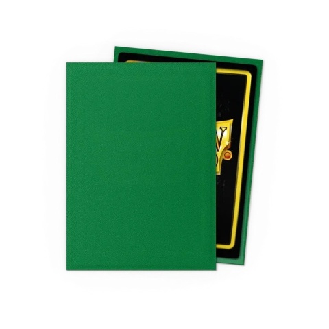 Koszulki na karty Dragon Shield - Emerald 100 Standard Matte