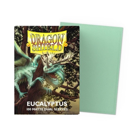 Koszulki na karty Dragon Shield - Eucalyptus 100 Matte Dual