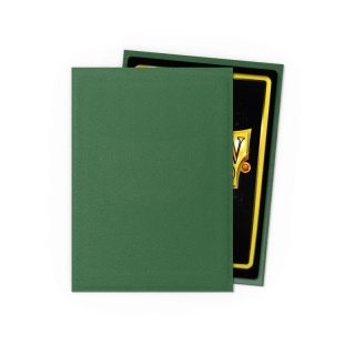 Koszulki na karty Dragon Shield - Forest Green 100 Matte