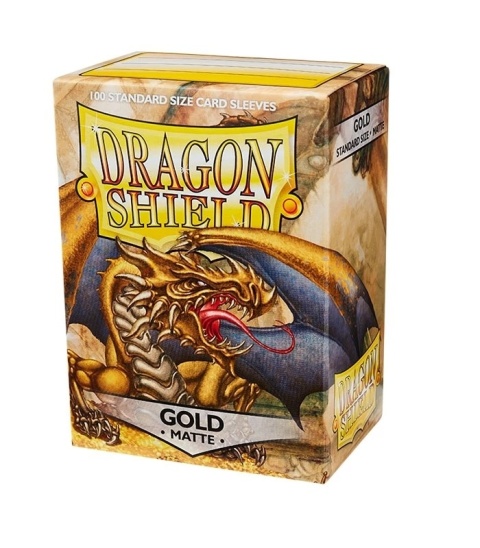 Dragon Shield - Gold 100 Standard Matte