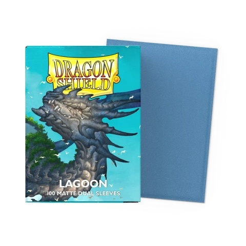 Koszulki na karty Dragon Shield - Lagoon 100 Matte Dual