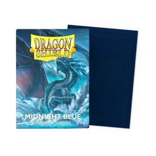 Koszulki na karty Dragon Shield - Midnight Blue 100 Standard Matte