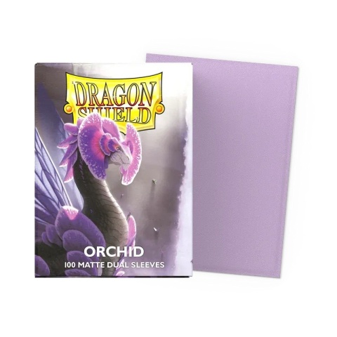 Koszulki na karty Dragon Shield - Orchid 100 Matte Dual