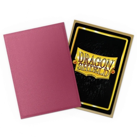 Koszulki na karty Dragon Shield - Pomegranate & Gold 100 Matte Dual