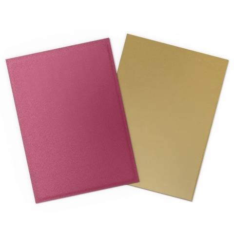 Koszulki na karty Dragon Shield - Pomegranate & Gold 100 Matte Dual