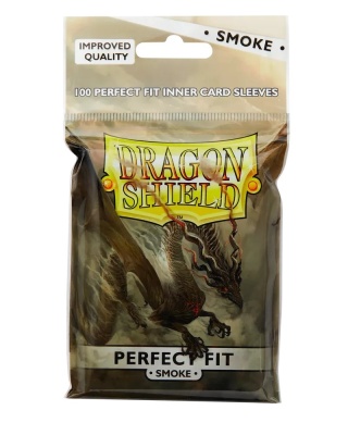 Koszulki na karty Dragon Shield - Smoke Toploading Perfect Fit 100
