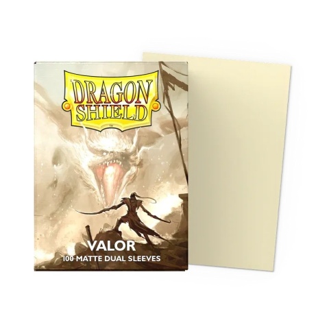 Koszulki na karty Dragon Shield - Valor 100 Matte Dual