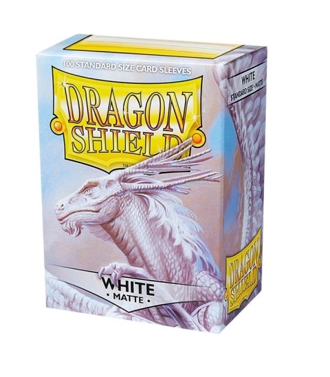 Dragon Shield - White 100 Standard Matte