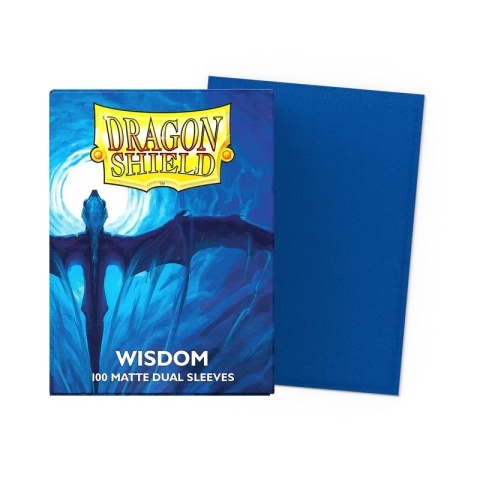 Koszulki na karty Dragon Shield - Wisdom 100 Matte Dual