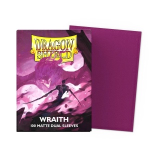 Koszulki na karty Dragon Shield - Wraith 100 Matte Dual
