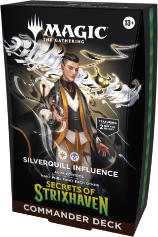 Magic: The Gathering Secrets of Strixhaven Commander Deck - Silverquill Influence