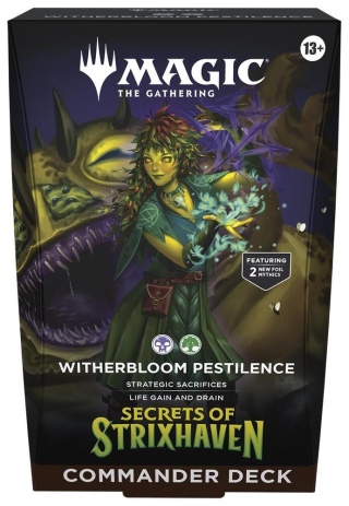Magic: The Gathering Secrets of Strixhaven Commander Deck - Witherbloom Pestilence