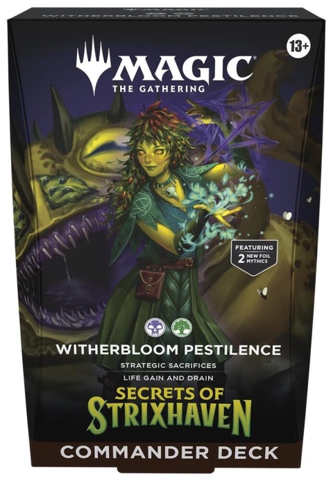 Magic: The Gathering Secrets of Strixhaven Commander Deck - Witherbloom Pestilence