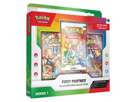 Pokémon TCG: First Partner - Illustration Collection - Series 1