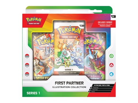 Pokémon TCG: First Partner - Illustration Collection - Series 1