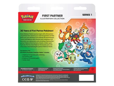 Pokémon TCG: First Partner - Illustration Collection - Series 1