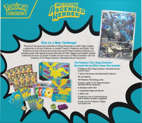 Pokémon TCG: Mega Evolution - Ascended Heroes - Elite Trainer Box