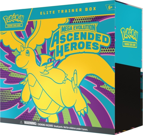Pokémon TCG: Mega Evolution - Ascended Heroes - Elite Trainer Box