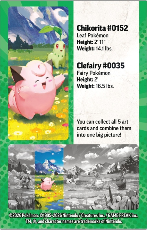Mini Tin - Clefairy/Chikorita
