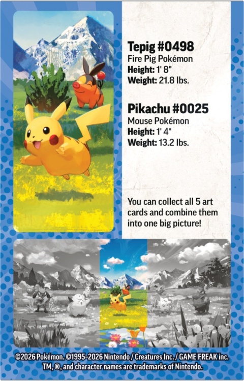 Mini Tin - Pikachu/Tepig