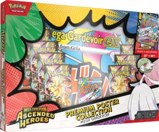 Pokémon TCG: Mega Evolution - Ascended Heroes - Premium Poster Collection - Mega Gardevoir