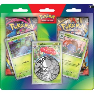 Pokémon TCG: Mega Evolution - Enhanced 2-Pack Blister - (Oddish/Vileplume/Gloom)
